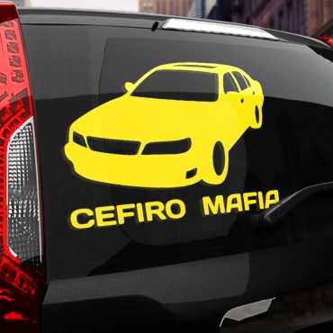 Наклейка CEFIRO МАФИЯ