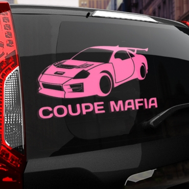 Наклейка COUPE МАФИЯ (TOYOTA)