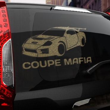 Наклейка COUPE МАФИЯ (TOYOTA)