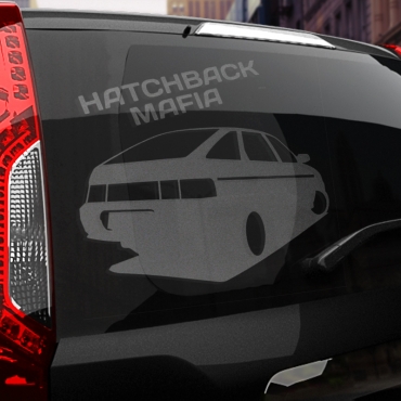 Наклейка HATCHBACK МАФИЯ (2112)