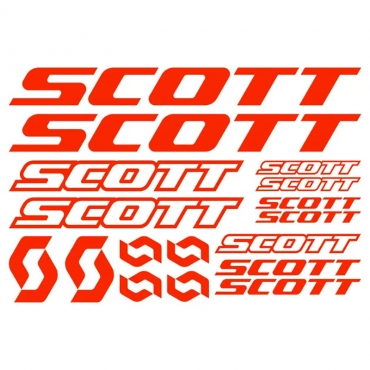 Наклейка SCOTT комплект 30х20 см