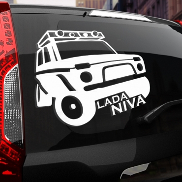 Наклейка LADA NIVA