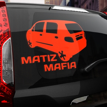 Наклейка MATIZ МАФИЯ