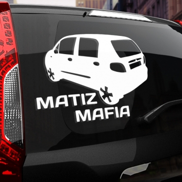 Наклейка MATIZ МАФИЯ