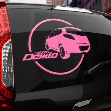 Наклейка Mazda DEMIO