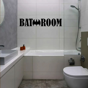 Наклейка BATROOM