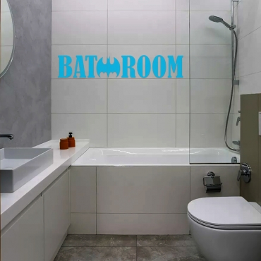 Наклейка BATROOM