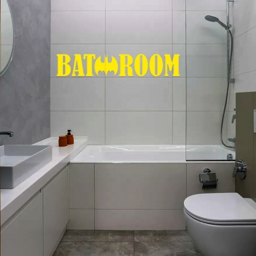 Наклейка BATROOM