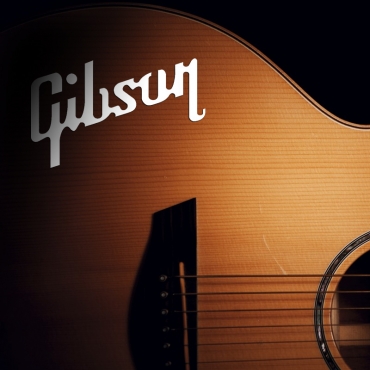 Наклейка Gibson на гитару