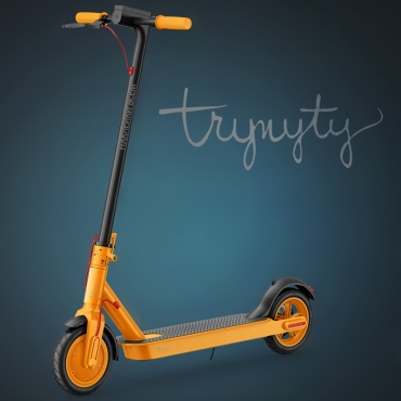 Наклейка TRYNYTY на самокат