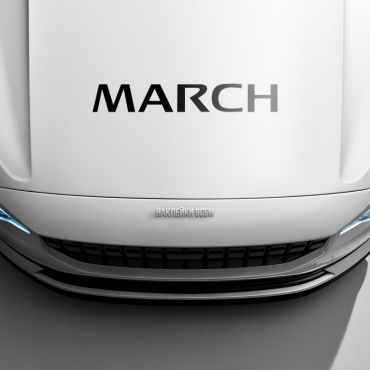 Наклейка Nissan MARCH