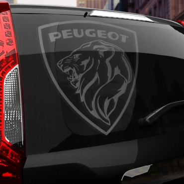 Наклейка Peugeot Лев 2