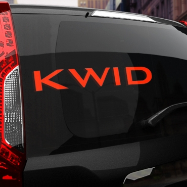 Наклейка Renault KWID