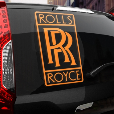Наклейка Rolls Royce