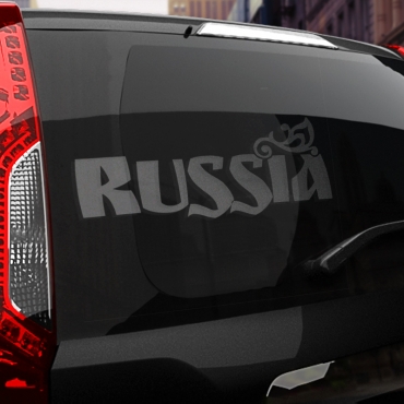 Наклейка RUSSIA
