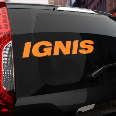 Наклейка Suzuki IGNIS