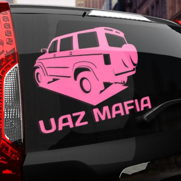 Наклейка UAZ МАФИЯ