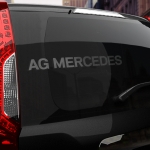 Наклейка AG Mercedes