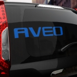 Наклейка Chevrolet AVEO