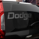 Наклейка Dodge