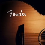 Наклейка эмблема FENDER