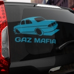 Наклейка GAZ МАФИЯ