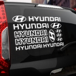 Наклейка Hyundai набор