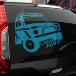 Наклейка LADA NIVA