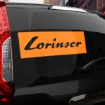 Наклейка Lorinser