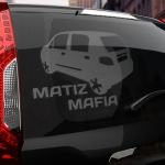 Наклейка MATIZ МАФИЯ