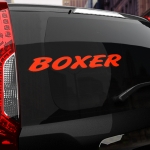 Наклейка Mercedes Boxer