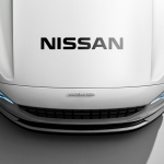Наклейка надпись Nissan