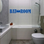 Наклейка BATROOM