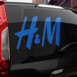 Наклейка H&M