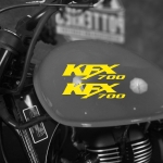 Наклейка Kawasaki KFX 700 на мотоцикл