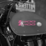 Наклейка Kawasaki Z 400 на мотоцикл