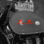 Наклейка Kawasaki Z 800 на мотоцикл
