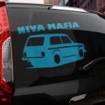 Наклейка НИВА МАФИЯ