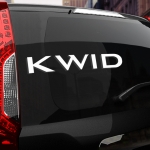 Наклейка Renault KWID