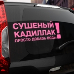 Наклейка сушеный кадиллак