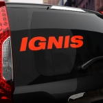 Наклейка Suzuki IGNIS