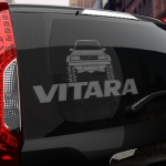 Наклейка Suzuki VITARA