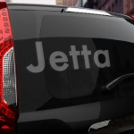 Наклейка Volkswagen Jetta