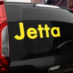 Наклейка Volkswagen Jetta